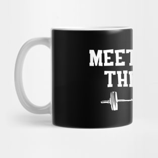 Gym - Meet me at the bar Mug